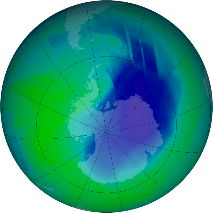 Ozone Map 2008-11-29